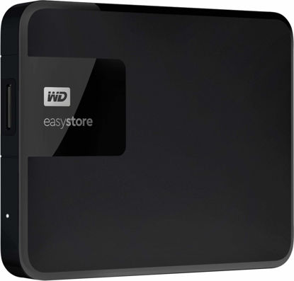 Picture of Western Digital - Easystore 5TB External USB 3.0 Portable Hard Drive - Black