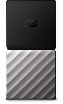 Picture of WD 256GB My Passport SSD Portable Storage - USB 3.1 - Black-Gray - WDBK3E2560PSL-WESN