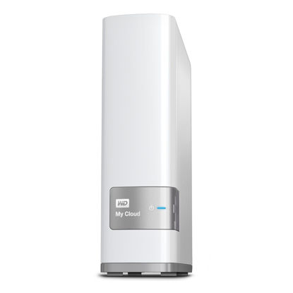 Picture of WD 8TB My Cloud Personal Network Attached Storage - NAS - WDBCTL0080HWT-NESN