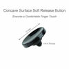 Picture of Foto&Tech 2 Piece Soft Shutter Release Button Compatible with Fuji X-T20 X-T10 X-T3 X-PRO2 X-PRO1 X100F X100T X100S X30 X-E2S X-E3 X-E2, Sony RX1R II RX10 IV III, Lecia M10 M9, Nikon Df M2 F3 (DRBK)