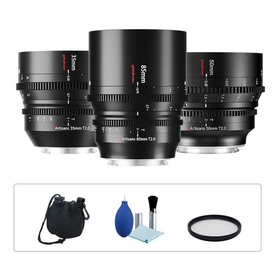 Objectif Cinéma 7artisans 85mm T2.1 S35 Hope Prime - Monture Fujifilm X - Neuf