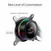Picture of ASUS ROG Ryuo 120 CPU Cooler with OLED Display and Aura Sync - Black