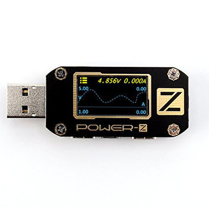 Picture of ChargerLAB Power-Z USB PD Tester Voltage Current Ripple Dual Type-C Meter KM001