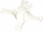 Picture of Aruba Wall/Ceiling Basic Mount Kit, White (AP-220-MNT-W1W) JW047A Flat-Surface AP Mount Kit