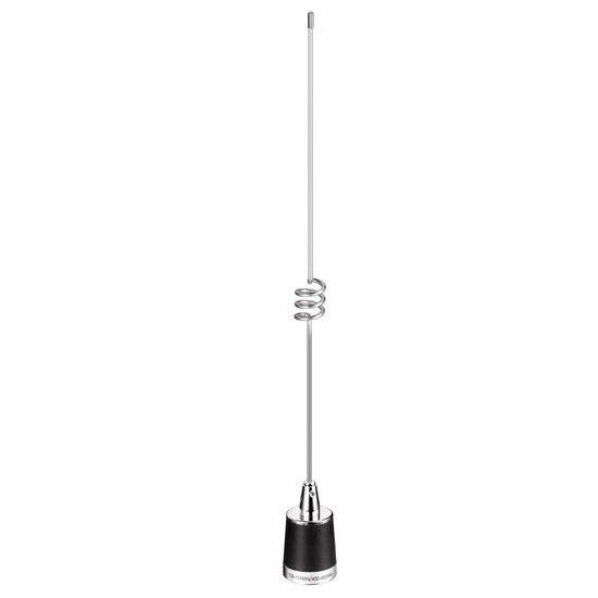 Picture of Bingfu VHF UHF 144/430MHz Mobile Radio Antenna Dual Band 136-174MHz 400-470MHz Vehicle Ham Radio NMO Mount Antenna for Car Truck Ham Radio Mobile Radio Amateur Radio Two Way Radio Marine VHF Radio