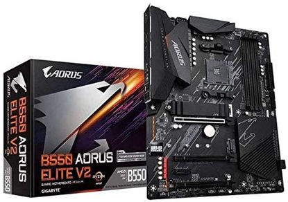 Picture of Gigabyte B550 AORUS Elite V2 Motherboard (AM4/DDR4 3200MHz/HDMI/DisplayPort/M.2/USB 3.2) - 9MB55AEL2-00-10