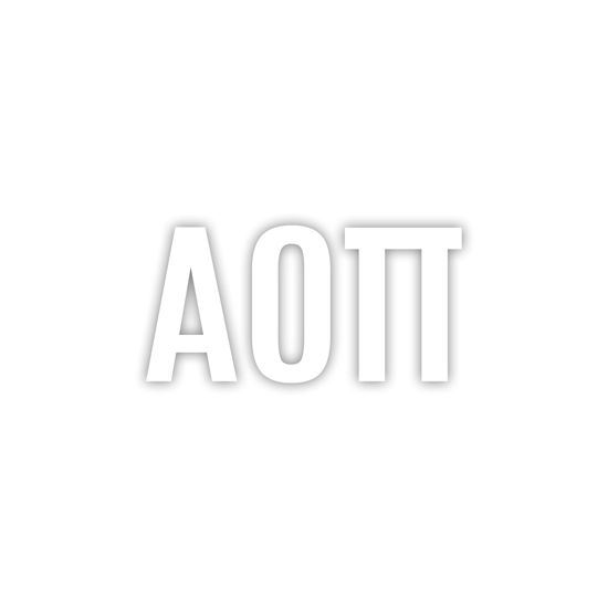 Picture of Pro-Graphx Alpha Omicron Pi Greek Sorority Sticker Decal, 2.5 Inches Tall, White
