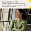 Picture of Jabra Engage 55 Mono Wireless Headset with Link 400 USB-C DECT Adapter - Noise-Cancelling Microphone, Extensive Range, Hearing Protection - MS Teams Certified, Works with All Other Platforms - Black
