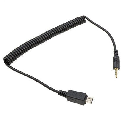 Picture of Foto&Tech 2.5mm-UC1 Remote Control Shutter Release Cable Cord Compatible with Miops Trigger Compatible with Olympus OM-D E-M5 Mark II, E-M5, E-M1, E-M10, Pen-F, Pen E-PL7, Pen E-P5