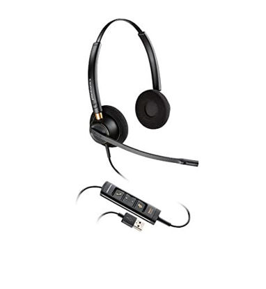 Picture of Plantronics EncorePro HW525 USB Binaural On-Ear Headset