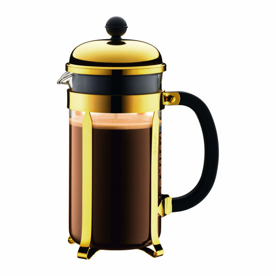 Picture of Bodum Chambord Coffee Maker, 34 Oz, Gold