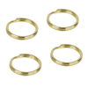 Picture of Foto&Tech Stainless Steel Round Lug Ring Camera Strap Split Ring for Small Cameras (4 pcs, Gold)