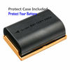 Picture of Kastar Battery 4 Pack for LP-E6 LP-E6N, EOS 60D 60Da EOS 70D XC10, EOS 5D Mark II 5D Mark III 5D Mark IV, EOS 5DS 5DS R, EOS 6D 7D Mark II and BG-E14 BG-E13 BG-E11 BG-E9 BG-E7 BG-E6 Grip