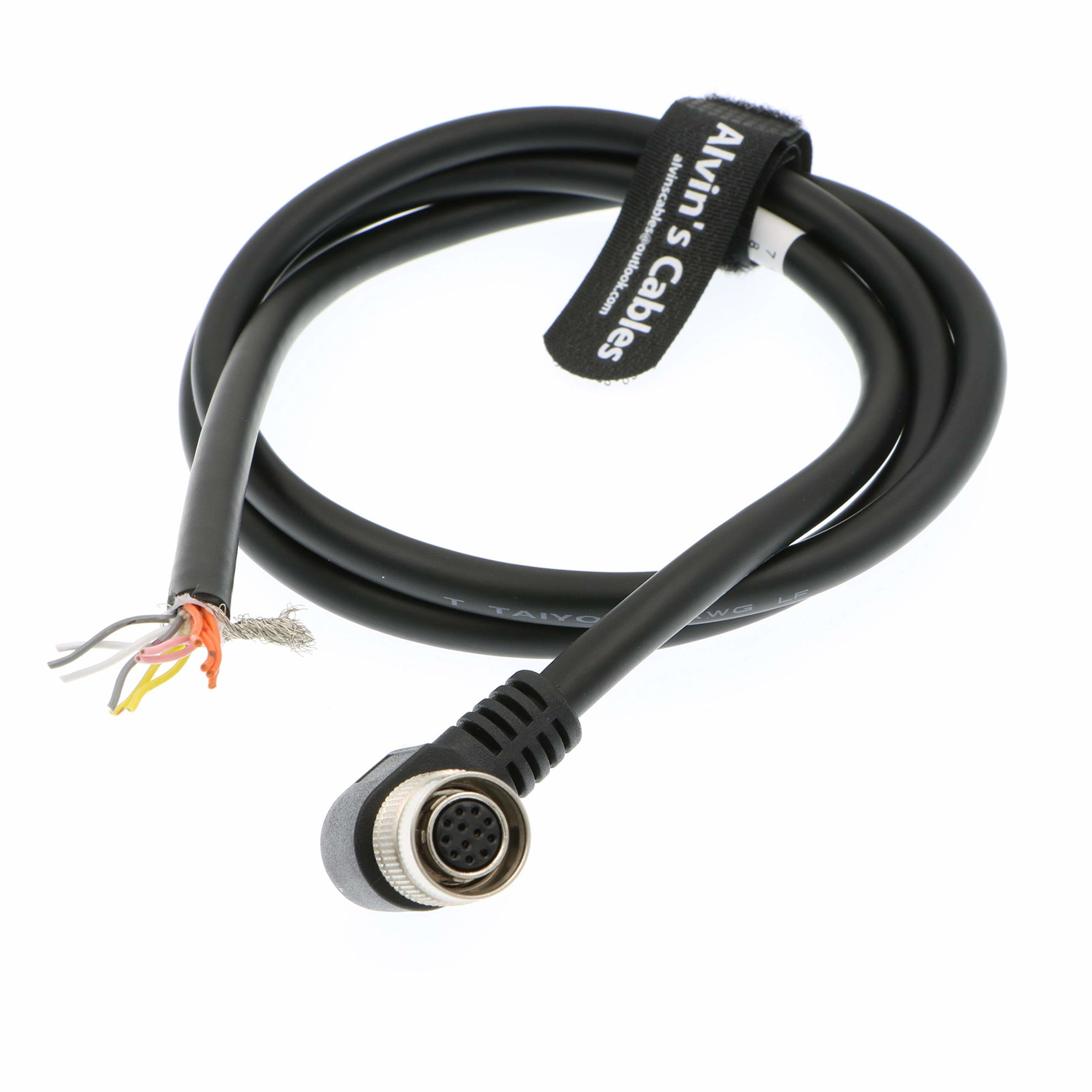 GetUSCart- Alvin's Cables 12 Pin Hirose Female Right Angle to Open End ...