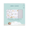 Picture of aden + anais Essentials Easy Wrap Swaddle, Cotton Knit Baby Wrap, Newborn Wearable Swaddle Sleep Sack, 3 Pack, Alphabet Animals, 0-3 Months