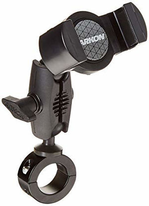 Picture of Arkon RoadVise XL 25mm Robust Aluminum Motorcycle Handlebar Phone and Midsize Tablet Mount Black Retail