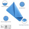 Picture of MicoYang Silicone Dish Drying Mat for Multiple Usage,Easy clean,Eco-friendly,Heat-resistant Silicone Mat for Kitchen Counter or Sink,Refrigerator or Drawer liner Lichen Blue L 16 inches x 12 inches