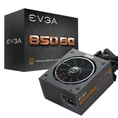 Picture of EVGA 850 Bq, 80+ Bronze 850W, Semi Modular, 5 Year Warranty, Includes Free Power On Self Tester, Power Supply 110-BQ-0850-V1