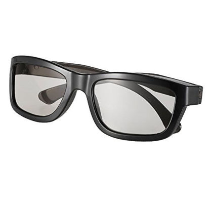 Picture of ZSDN Polarized 3D Glasses, Circular Polarized 3D Stereo Glasses, 3D Stereoscopic 3D Vision Movie Glasses
