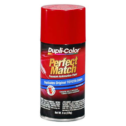 Picture of Dupli-Color EBTY15607-6PK Perfect Match Automotive Spray Paint - Toyota Super Red II, 3E5 - 8 oz. Aerosol Can, 6-Pack