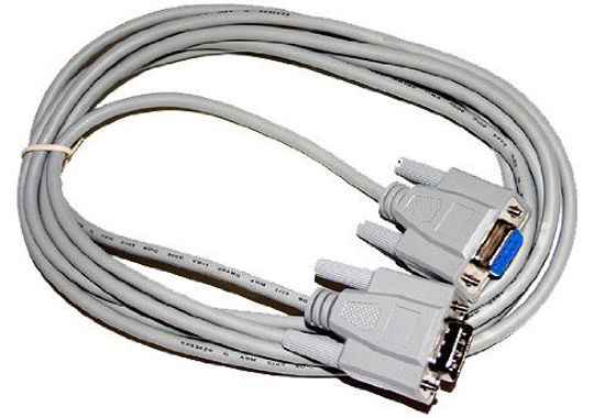Serial (RS-232) Male Cables 25 Ft Straight Through Serial Cable...