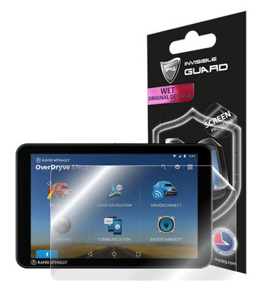 Picture of IPG For Rand McNally OverDryve 8 Pro II 8-inch GPS Truck Tablet Screen Protector Invisible Ultra HD Clear Film Anti Scratch Skin Guard - Smooth/Self-Healing/Bubble -Free for 8 Pro II
