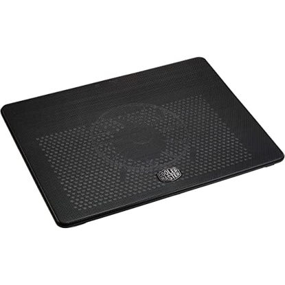 Picture of Cooler Master NotePal L2 Laptop Cooler - Lightweight & Ergonomic Design, Quiet 160mm Blue LED Fan, Perforated Metal Plate, Compatible with Notebooks up to 17 Inches