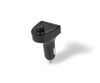 Picture of Aluratek Bluetooth Car Audio Receiver and FM Transmitter with Mic for Hands-Free Calls (ABF01F), Blue