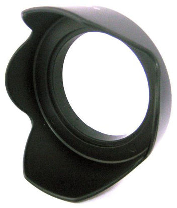 Picture of Zeikos ZE-HLH77 77mm Hard Rubber Lens Hood (Black)