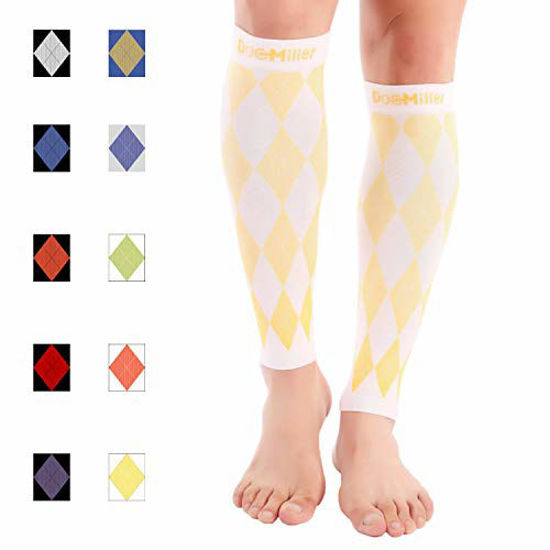 Doc Miller Calf Compression Sleeve 1Pair 20-30mmHg Recovery