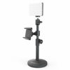 Picture of DigiPower - The Acheiver - 60 LED Video Call Pro Kit | 10-Level Brightness, 3 Color Temperature Modes (3100-5500K) | Includes Phone & Camera Mount, Clip-On Mount, USB Cable, Stand Base & Post