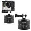Picture of Jopwkuin Rotating Tripod, Metal Clockwise Setting Direction Black Excellent Bearing Time Lapse Rotator for Smartphones