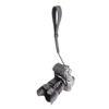 Picture of Foto&Tech Black Faux Leather Adjustable Camera Hand Wrist Strap Compatible with Nikon NEX Leica Panasonic Fuji film Olympus Pentax Samsung Mirrorless