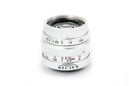 Picture of ZHONG YI OPTICS Mitakon Zhongyi Zhongyi Speedmaster 25mm f/0.95 Lens for Micro Four Thirds Camera, Silver