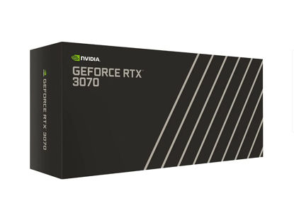 Picture of NVIDIA GeForce RTX 3070 8GB GDDR6 PCI Express 4.0 Graphics Card - Dark Platinum and Black