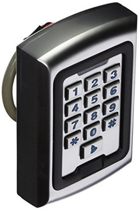 Picture of ALEKO LM177 12/24V DC Universal Touch Panel Wired Keypad Code or ID Card Access