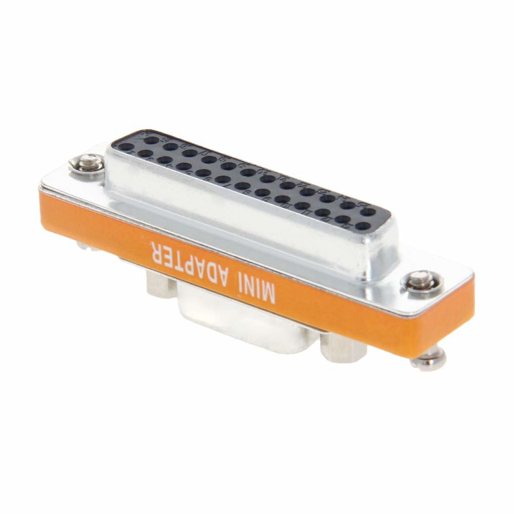 GetUSCart Fielect VGA Gender Changer 9 Pin DB25 Female to DB9 Male 2