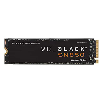 Picture of WD_BLACK 2TB SN850 NVMe Internal Gaming SSD Solid State Drive - Gen4 PCIe, M.2 2280, 3D NAND, Up to 7,000 MB/s - WDS200T1X0E
