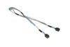 Picture of Supermicro CBL-SAST-0593 60cm Mini-SAS HD to Mini-SAS HD Internal 30AWG Cable
