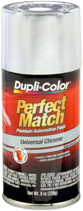 Picture of Dupli-Color EBUN02007-6 PK Universal Chrome Perfect Match Automotive Paint - 8 oz. Aerosol, (Case of 6)