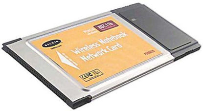 Picture of Belkin 802.11b Wireless Notebook Network Card - F5D6020