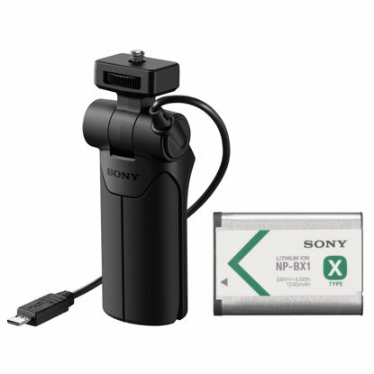 Picture of Sony VCT-SGR1 Shooting Grip and Tripod for Compact Cameras with Genuine Sony NPBX1/M8 Battery Pack Bundle (2 Items)