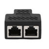 Picture of 2 Port RJ45 Splitter Adapter LAN Network Ethernet Extender Connector Plug Lot 1pcs