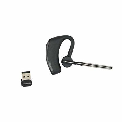 Picture of Plantronics Voyager Legend UC Bluetooth Headset With Mini USB Adapter For Mobile and Computer (Renewed)