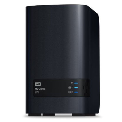 Picture of WD 4TB My Cloud EX2 Network Attached Storage - NAS - WDBVKW0040JCH-NESN