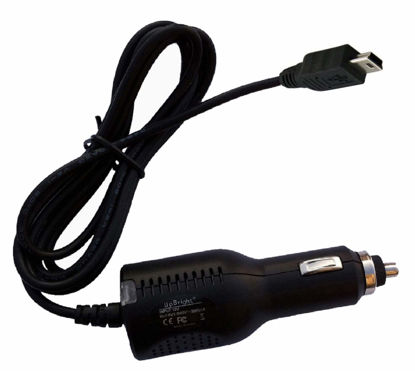 Picture of UpBright Mini USB Car 5V DC Adapter Compatible with Magellan RoadMate 2136T-LM Canada 310 PN 800-0186-001 Mitac GPS AN0207SWXXX CA-051-00U-09 1A Auto Lighter Plug Power Supply Cord Battery Charger PSU