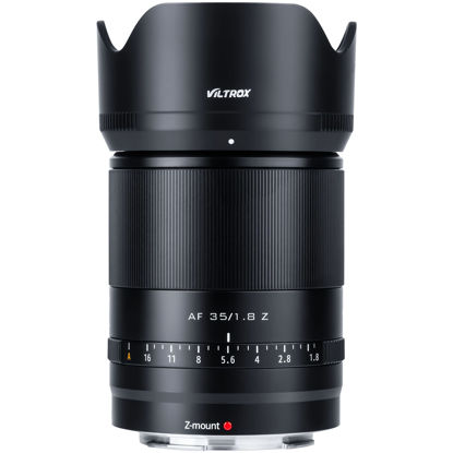 Picture of VILTROX 35mm f/1.8 F1.8 Full Frame Nikon Z Mount Lens, Wide Angle Auto Focus Lens for Nikon Z7Ⅱ Z6 Z6 Ⅱ Z5 Z50