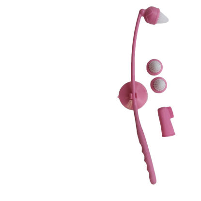 Picture of My Shiney Hiney Softer Medium Bristle Personal Cleansing Kit, Coral