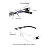 Picture of 4 Pairs Reading Glasses, Blue Light Blocking Glasses, Computer Reading Glasses for Women and Men, Fashion Rectangle Eyewear Frame(4 Colors, +1.50 Magnification)