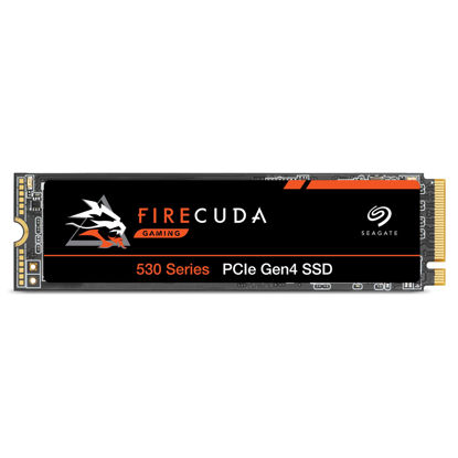 Picture of Seagate FireCuda 530 1TB Solid State Drive - M.2 PCIe Gen4 ×4 NVMe 1.4, speeds up to 7300 MB/s, Compatible PS5 Internal SSD, 3D TLC NAND, 1275 TBW, 1.8M MTBF, 3yr Rescue Services (ZP1000GM3A013)